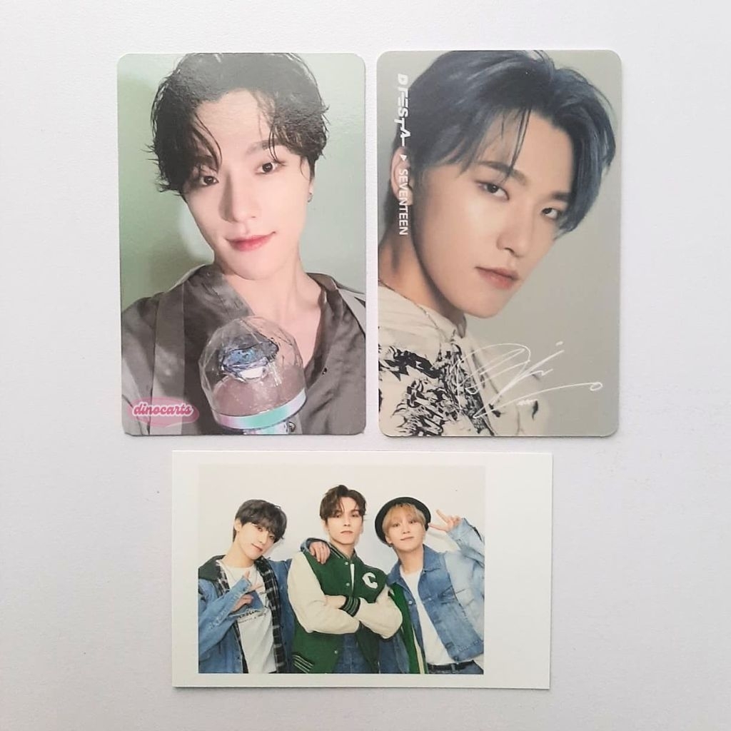 PHOTOCARD POLAROID SEVENTEEN DINO CARATZONE BE THE SUN DICON DFESTA DISPATCH PHOTO TICKET INCOMPLETE