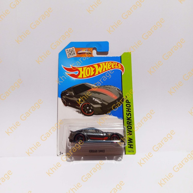 HotWheels Hot Wheels Ferrari 599xx Hitam 599 xx GTB Fiorano F141 Metalflake Pearl Black 2015