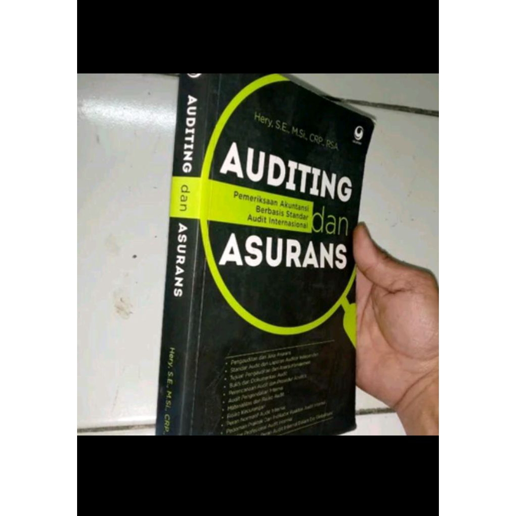 Buku AUDITING DAN ASURANS Oleh Heryyy S E M Si CRP RSA - 2012
