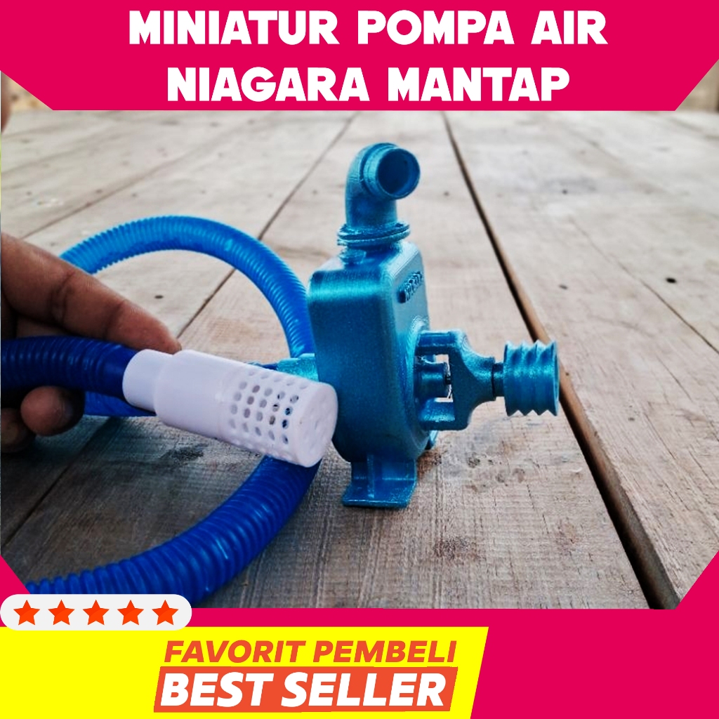Miniatur pompa air niagara mantap