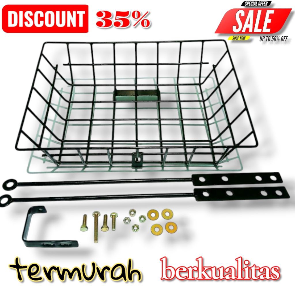 TERMURAH KERANJANG DEPAN SEPEDA MTB FEDERAL GUNUNG FIXZI