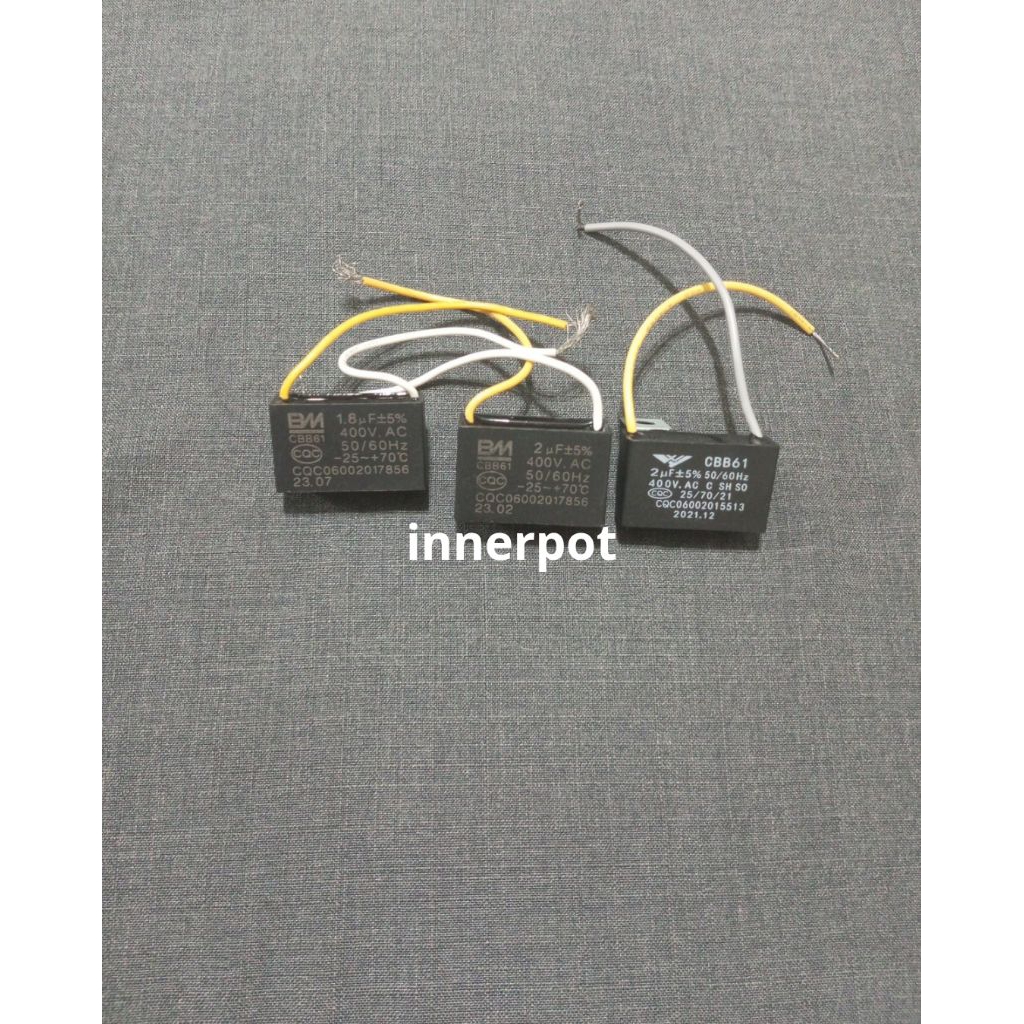 Kapasitor kipas angin Maspion/Uchida original