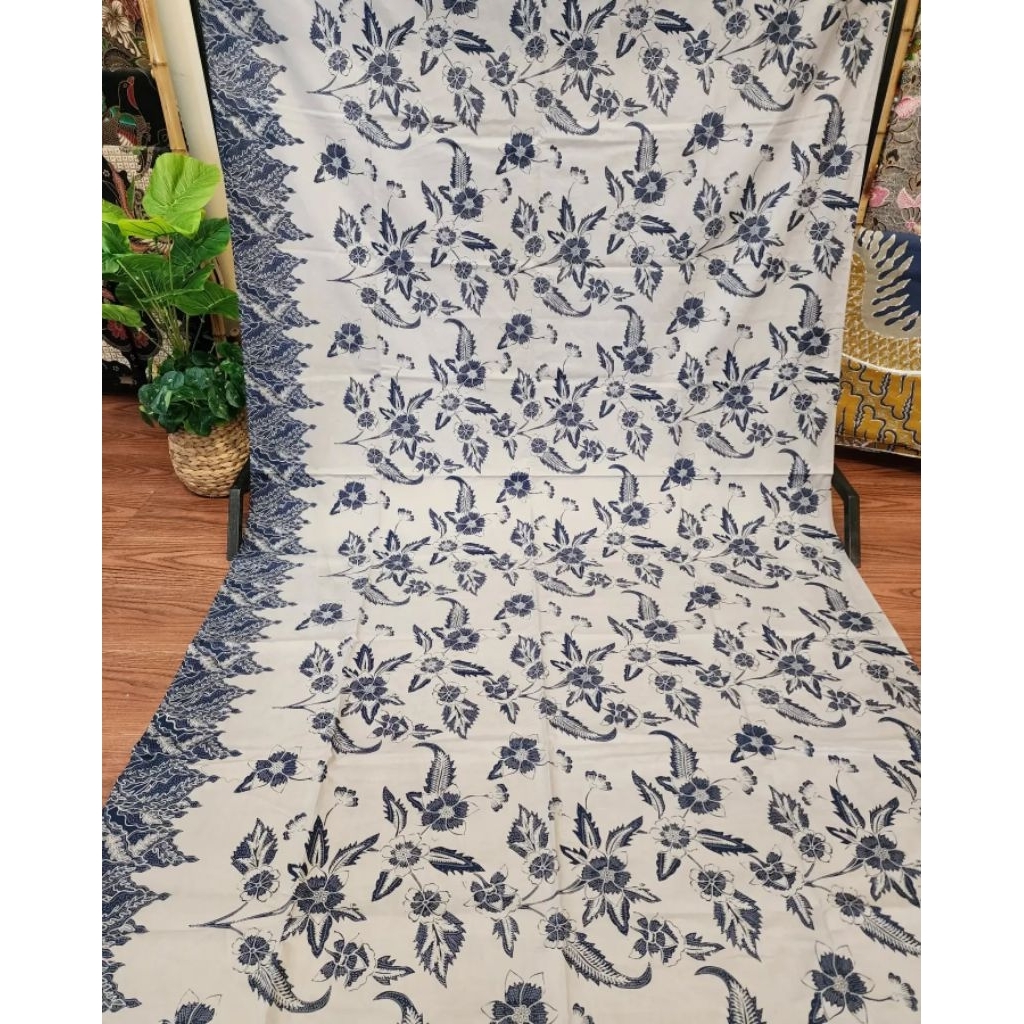 Kain Batik Katun Premium Motif Bunga