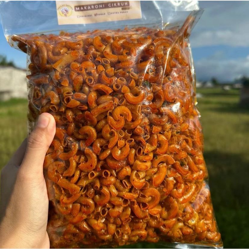 

1 KG MAKARONI CIKRUH DAUN JERUK - Camilan Pedas