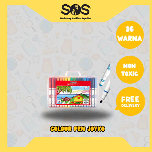 

Color Pen Pulpen Pena Warna Joyko CLP-17 36 Warna 1 pcs