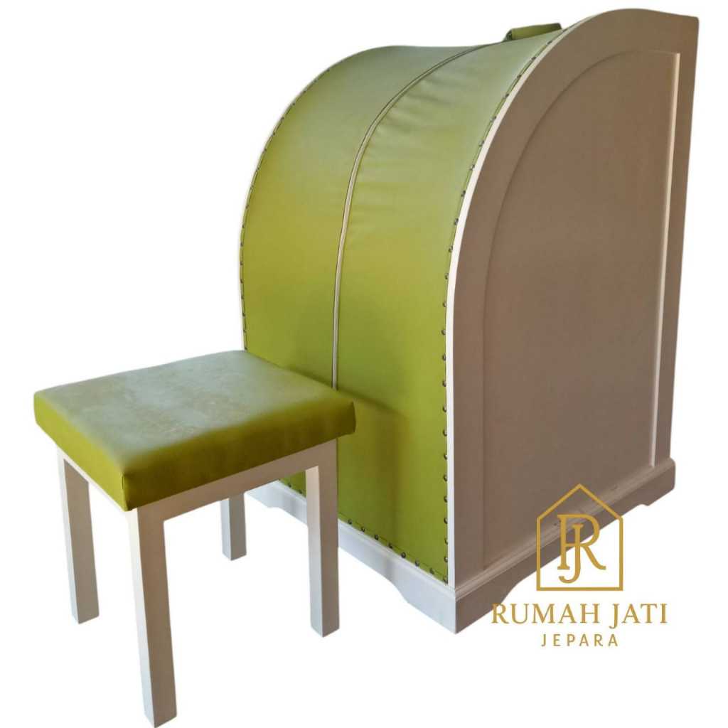 Steam Box Sauna Kayu Mahoni Box Sauna Portable Custom Warna Kursi