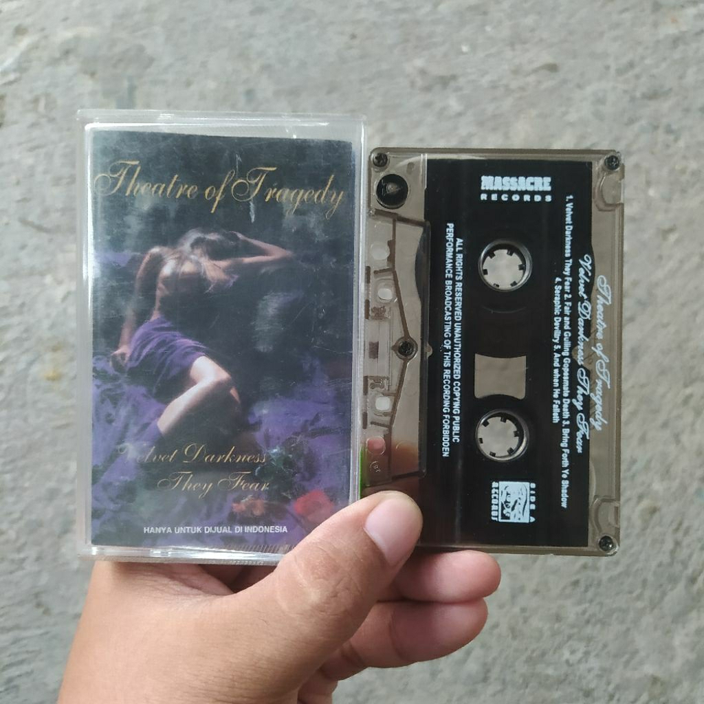 Kaset Pita Theatre Of Tragedy - Velvet Darkness They Fear