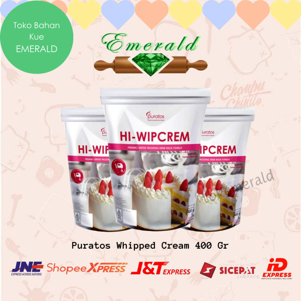 

Puratos Hi-Wipcrem / Whipcream Instant 400 Gr