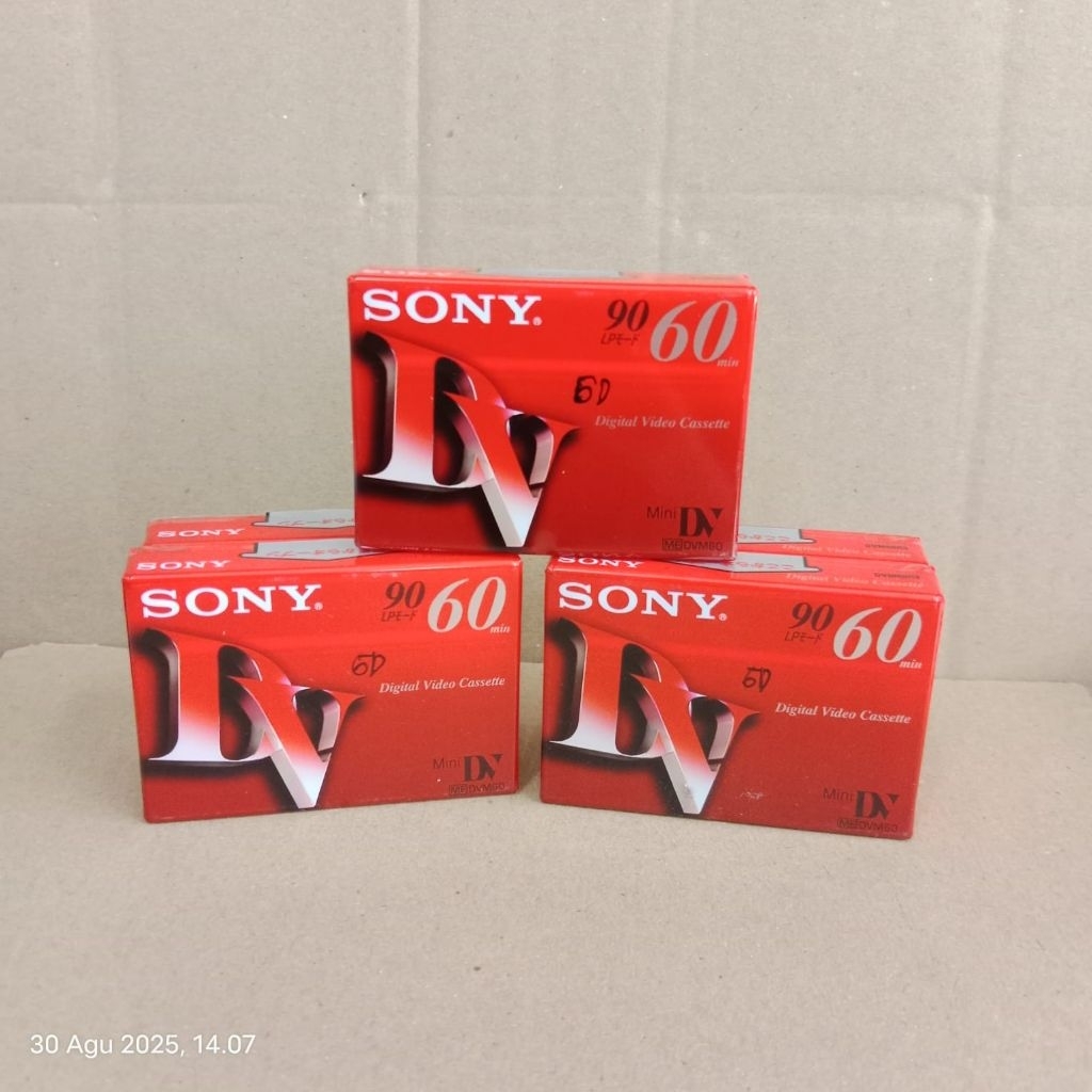 Kaset Sony MiniDV / Handycam / Sony MINI DV