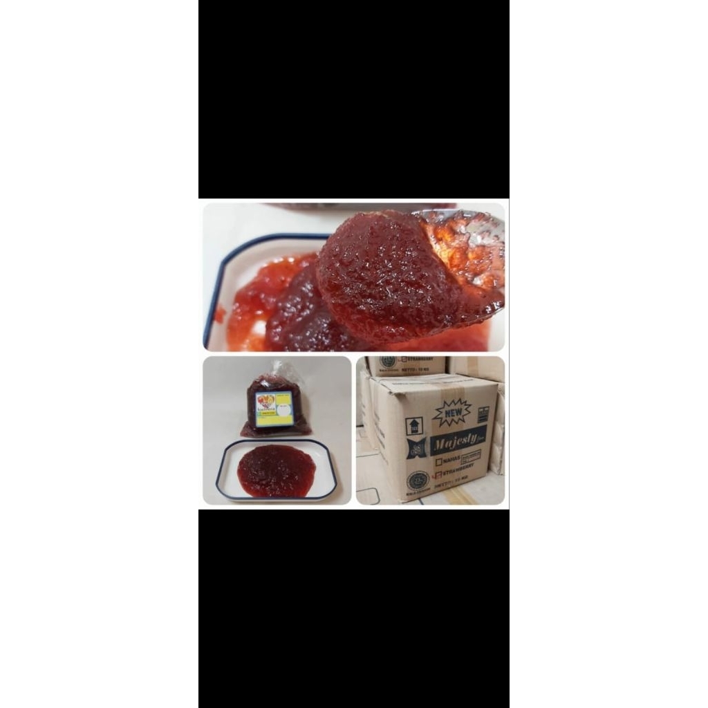 

Repack selai majesty buah dan kacang 1kg