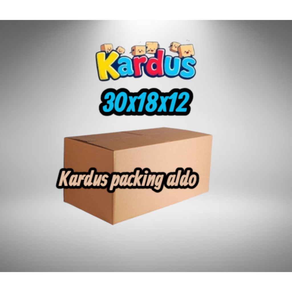 

kardus box packing 30×18×12