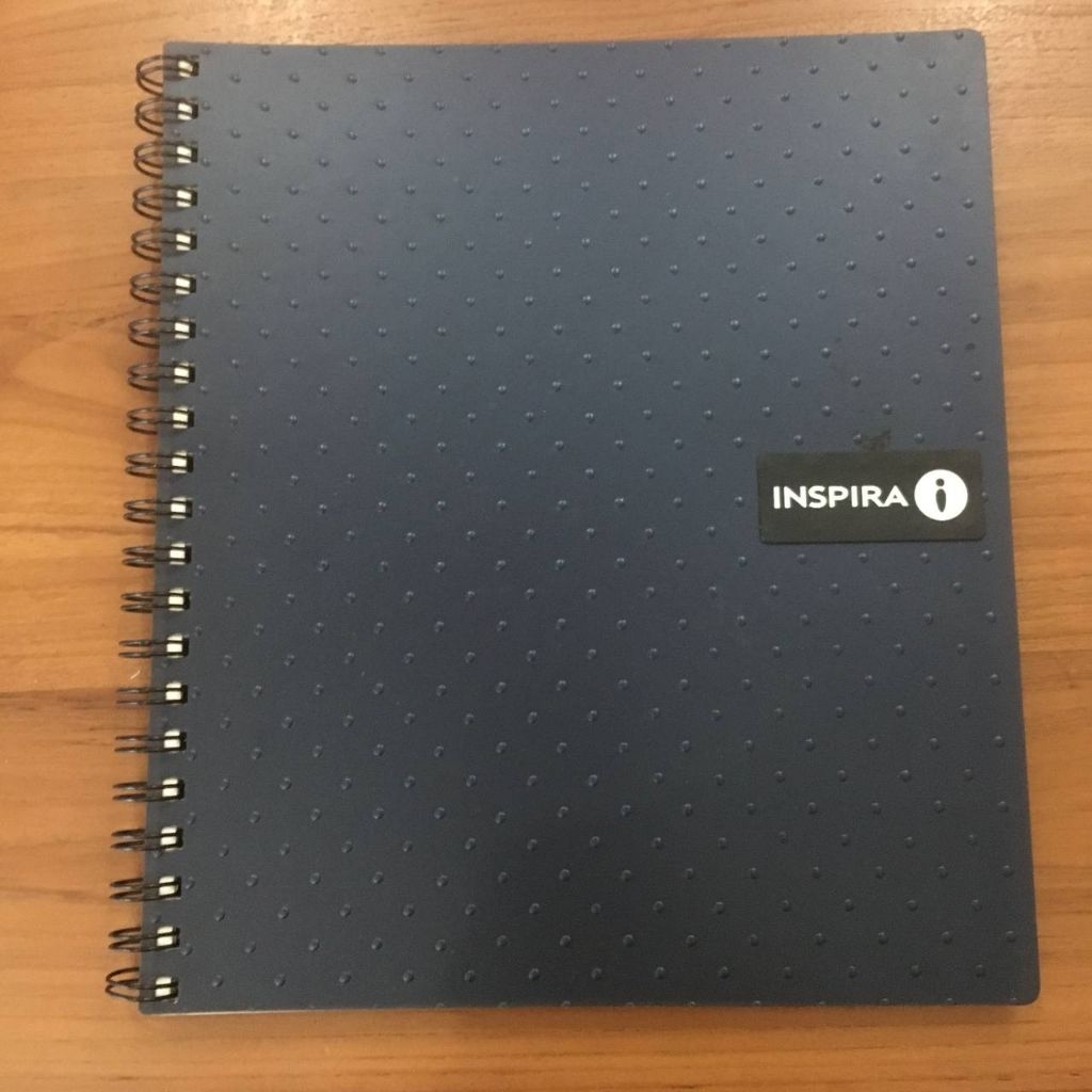 

NEW - INSPIRA - Buku Tulis Kosong Notebook A4 Files Catatan Belajar Sekolah Kerja Kampus