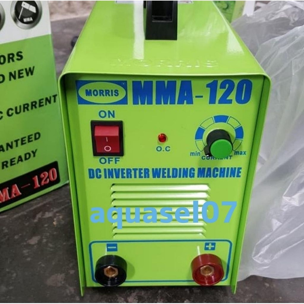 MESIN LAS INVERTER MORRIS MMA 120 AMPERE MOSFET