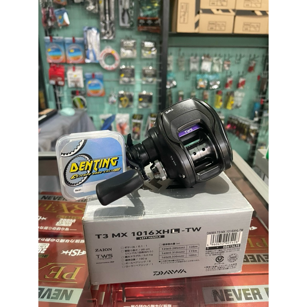 DAIWA T3 MX XHL RASIO 8.1:1 BEKAS/SECOND MASIH SMOTH