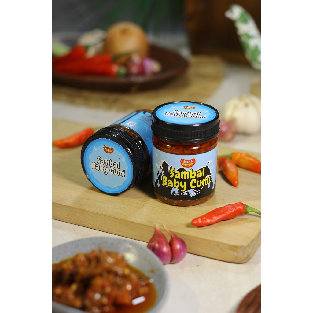 

Mass Sambal - Sambal Baby Cumi 110gr Cuminya banyak