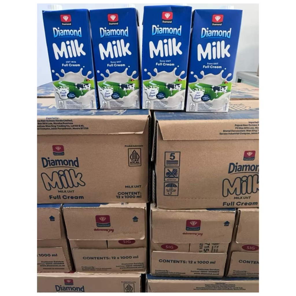 

SUSU UHT DIAMOND 1 LITER (1 KARTON ISI 12 PACK)