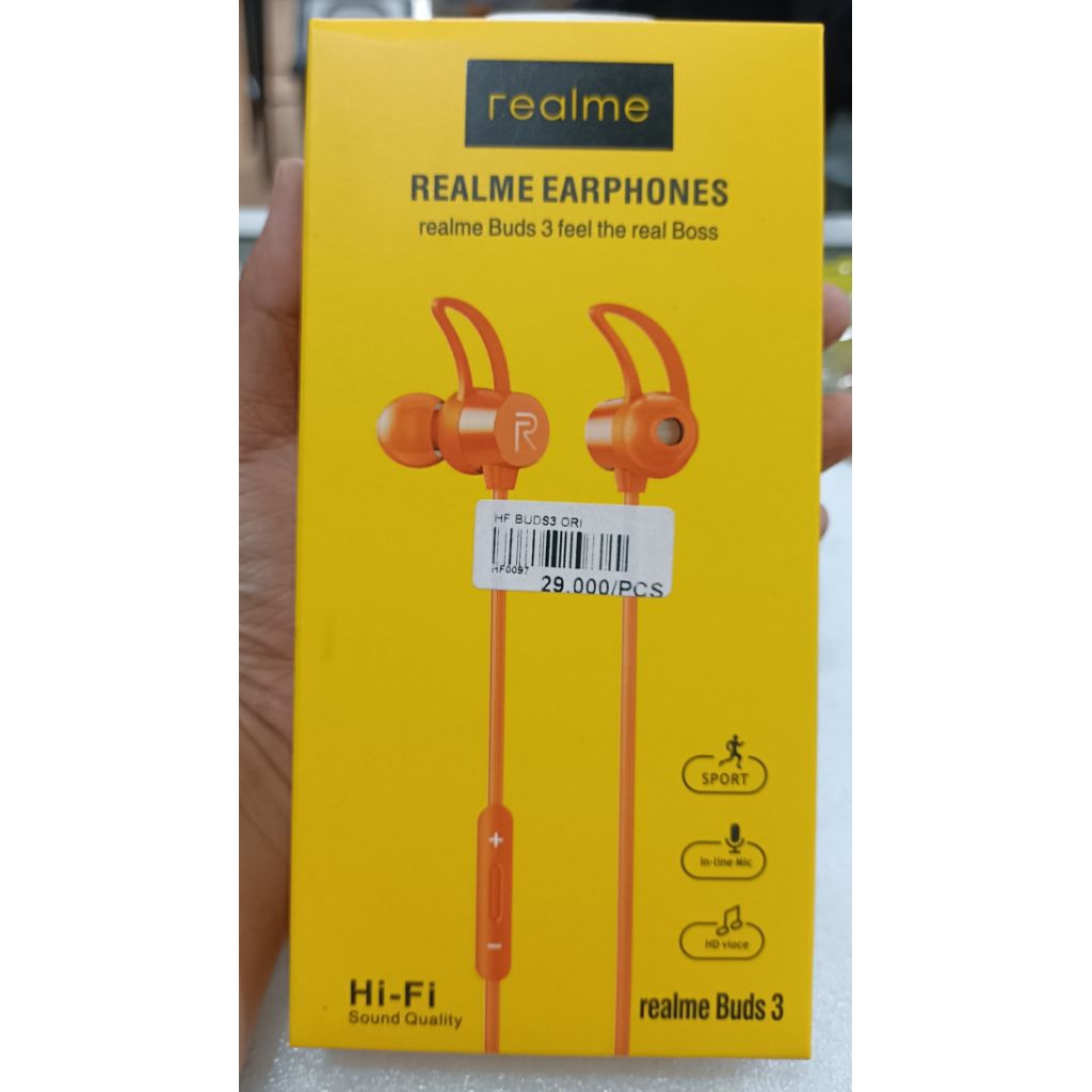 HF merk realme Buds 3
