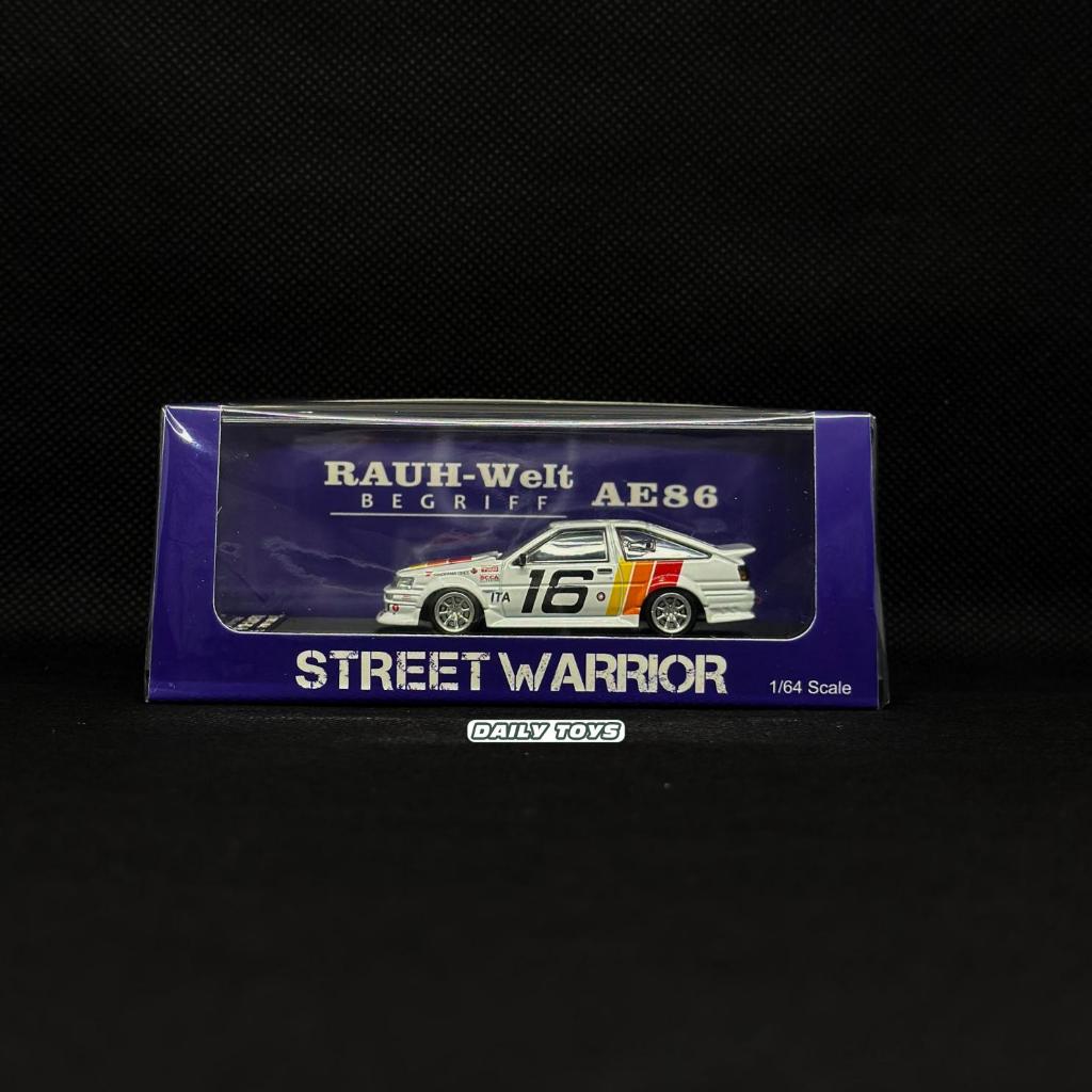 Street Weapon AE86 RWB 16" White Sealed