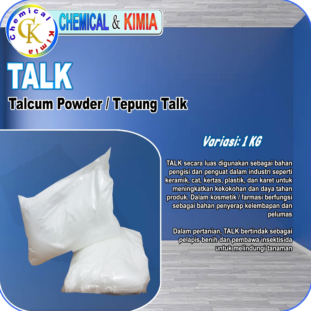 

TALK / Tepung Talk / Talcum Powder 1KG