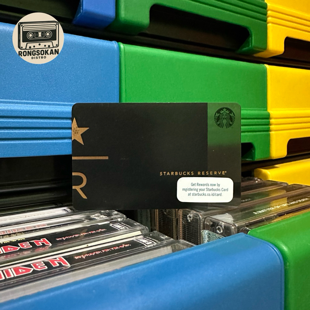 Kartu STARBUCKS RESERVE INDONESIA BLACK MATTE