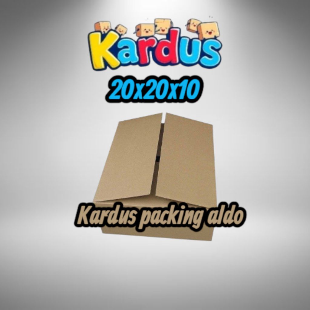 

kardus box packing 20×20×10
