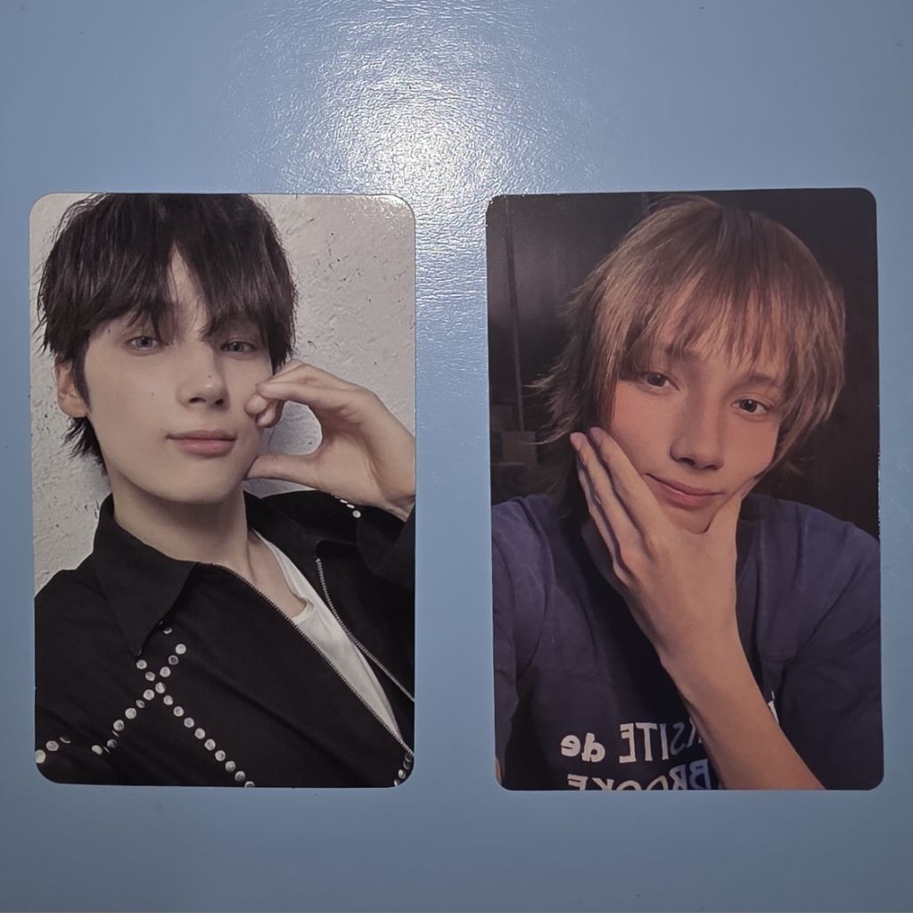TXT Huening Kai Etched Solo Track Together Pc Photocard Hyuka Hueningkai poca