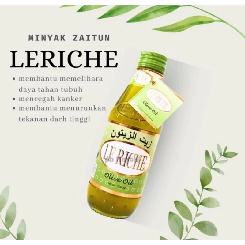 

Minyak Zaitun LE RICHE | 300 ml