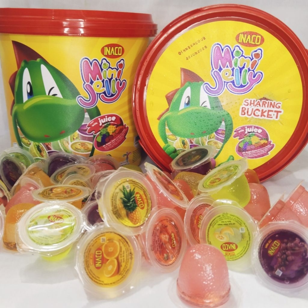 

Inaco Ember Isi 50 Cup | Mini Jelly Inaco Sharing Bucket | Ager Inaco