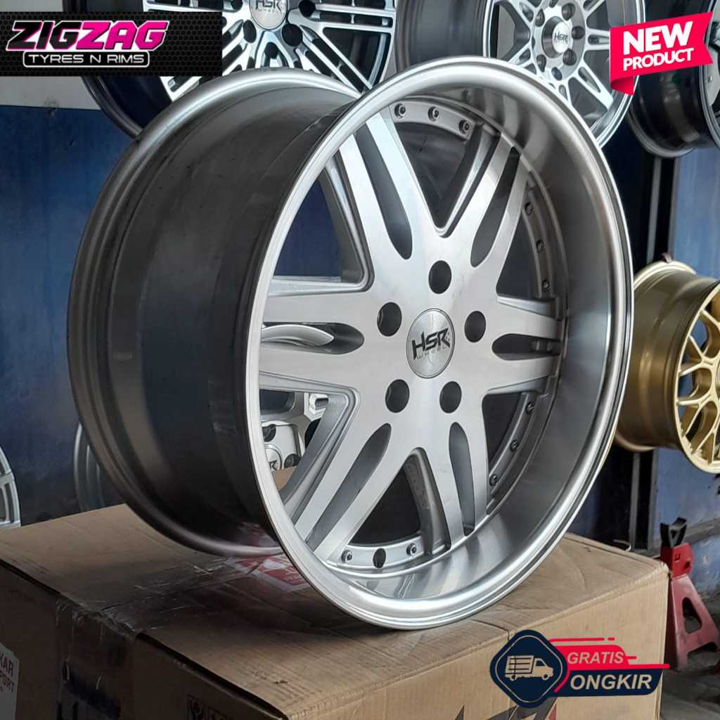 Velg Hsr R17 Okayama For Terios Rush Xpander Innova Rebon Racing Ring 17 Silver