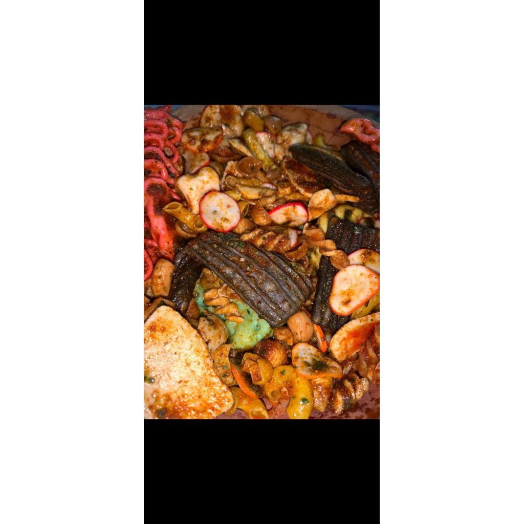 

Seblak kering mix variant kerupuk