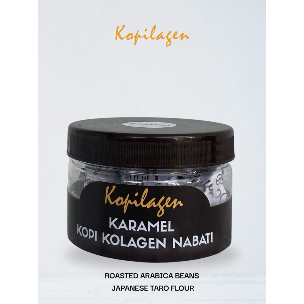 

Kopilagen Karamel Kopi Kolagen Nabati | 20 pcs
