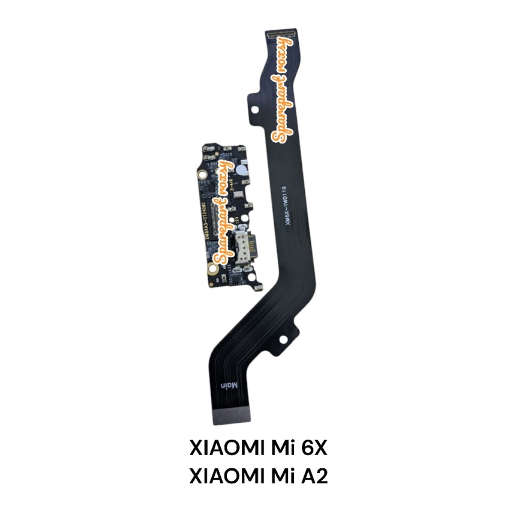 FLEXIBEL CHARGER XIAOMI MI 6X / XIAOMI MI A2 PAPAN CAS FULLSET IC + FLEXIBEL BOARD XIAOMI MI 6X / XI