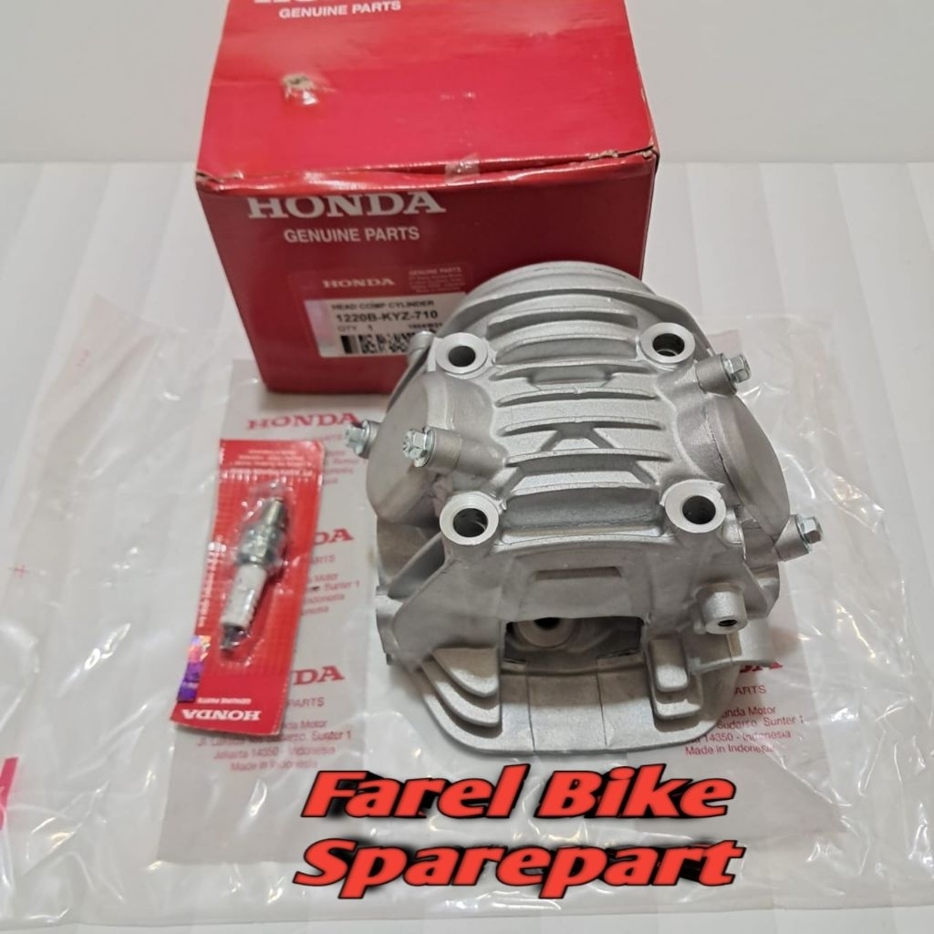 Head Cylinder Blok Head Assy Supra X 125 Helm In Fi Blade 125 Fi Injeksi KYZ
