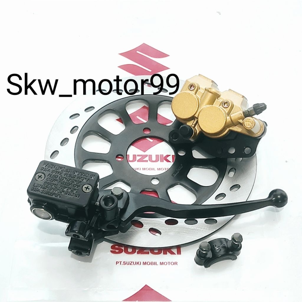 Piringan+Kaliper+Master Rem Depan Suzuki Shogun Kebo,Shogun 110