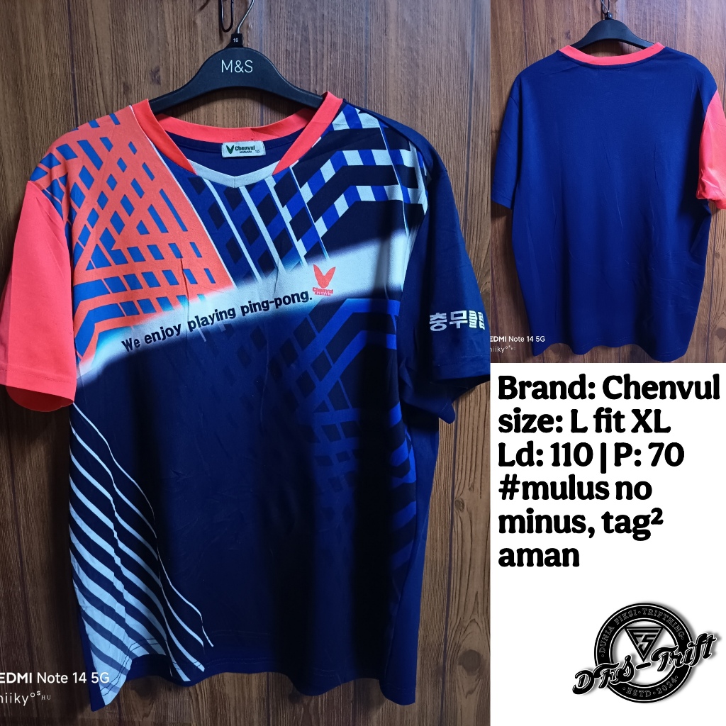 Jersey pingpong brand second (Trifthing)