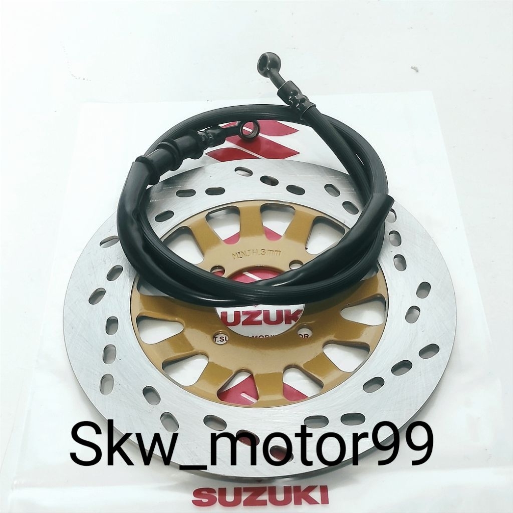 Piringan+Selang Rem Depan Suzuki Satria 2Tak,Tornado