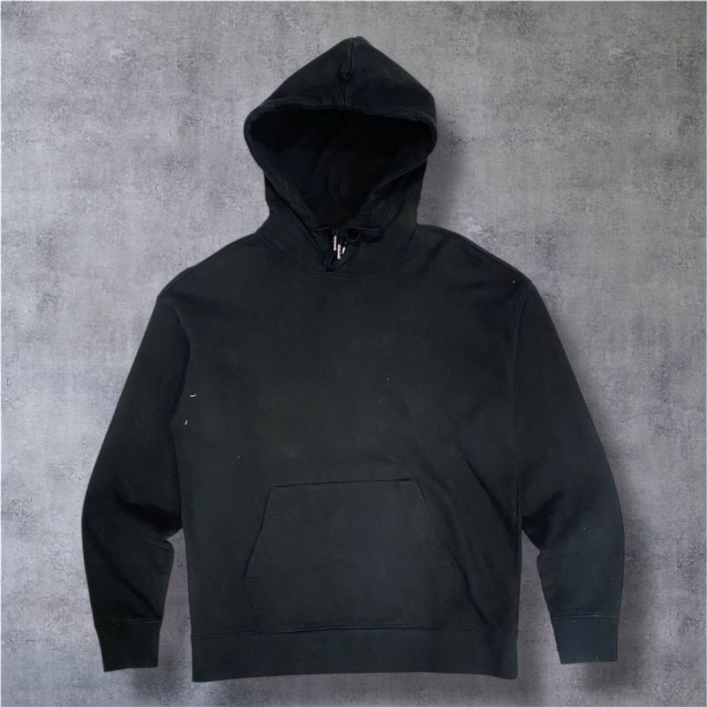 Hoodie basic hitam polos musinsa standard