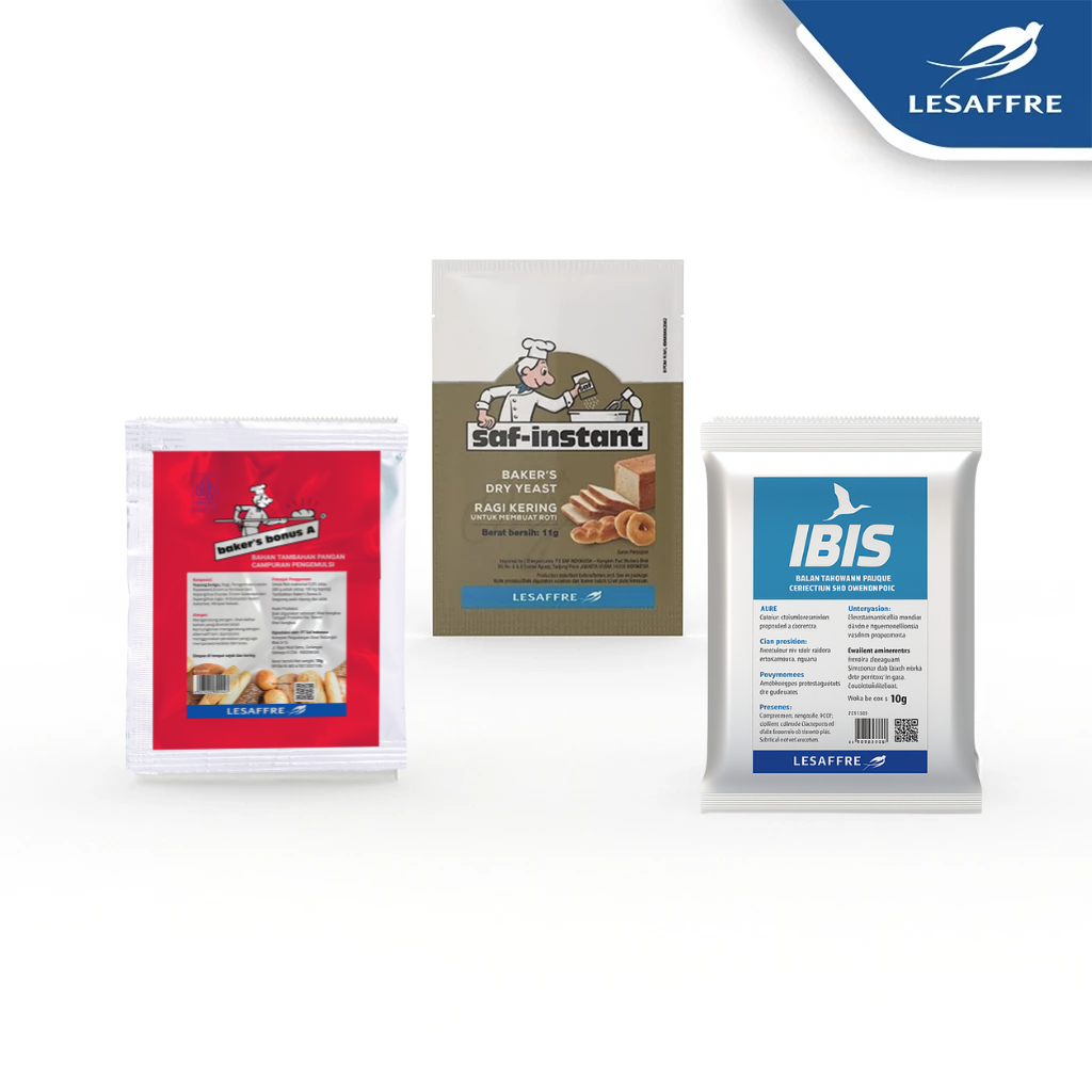

Bundling Paket 3 in 1, Saf Instant Gold + Ibis Blue + Bakers Bonus A