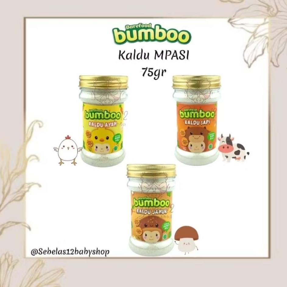 

BUMBOO Kaldu Mpasi Non MSG Tanpa Gula & Garam / Kaldu Ayam MPASI / Kaldu Sapi MPASI / Kaldu Jamur MPASI / BUMBOO Kaldu MPASI