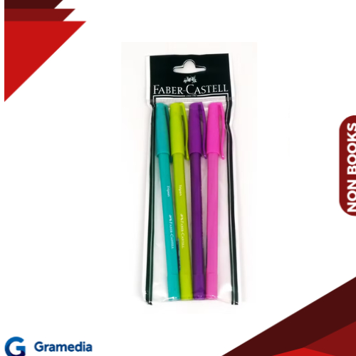 

Gramedia Medan - Faber Castell - Pulpen Faber Castell Tripen Set 4 In Pouch
