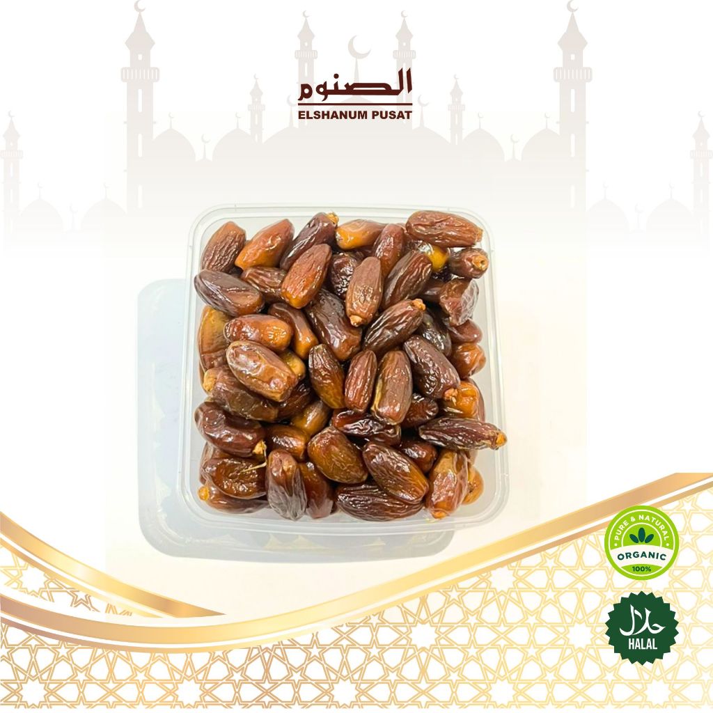 

Kurma Tunisia Madu 1 kg / Tunis Madu Premium / Tunisia Non Tangkai / Elshanum