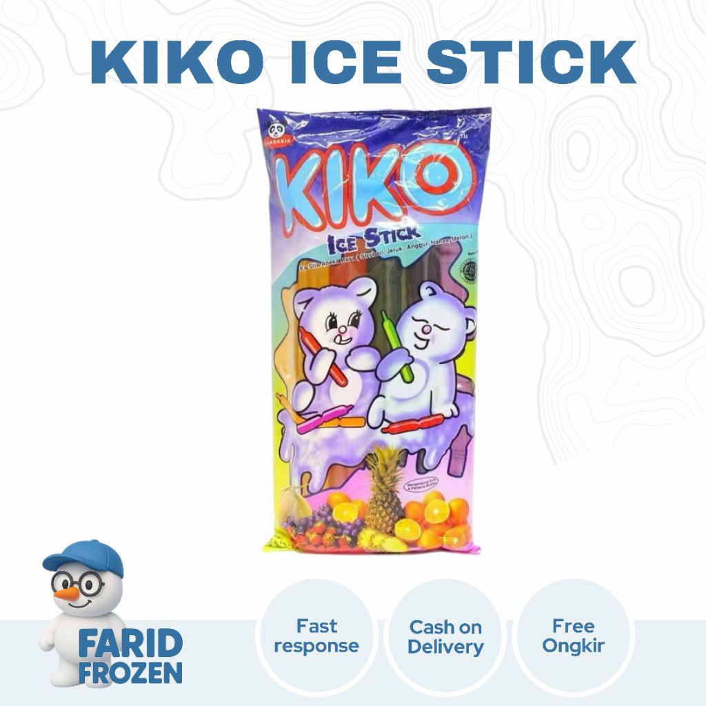 

KIKO ICE STICK 50 ML X 10 ( 1 PACK ISI 10 PCS)