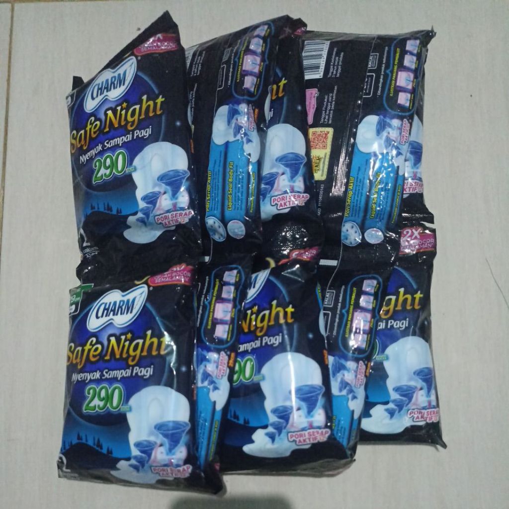 CHARM SAFE NIGHT 290CM 2pads