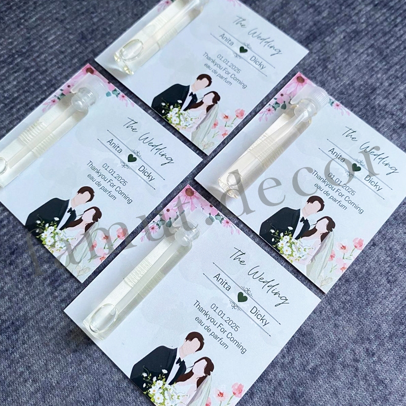 (Isi 100 Pcs) Souvenir Pernikahan Parfum