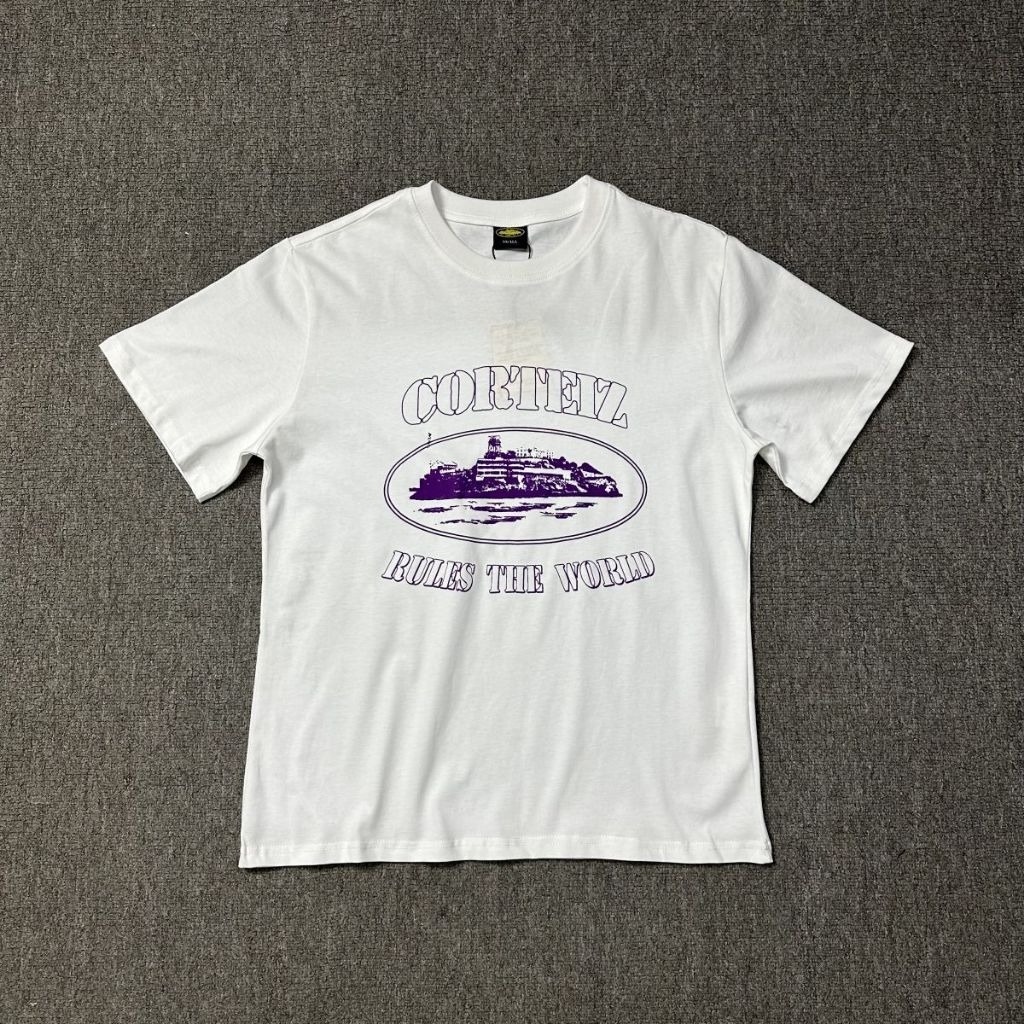 CORTZ ALCATRAZ TEE WHITE T-SHIRT