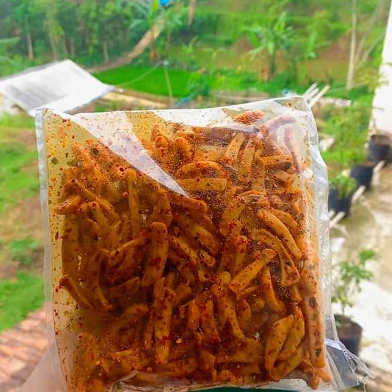 

BASRENG KRIUKKKKKK pedas gurih daun jeruk 250gram
