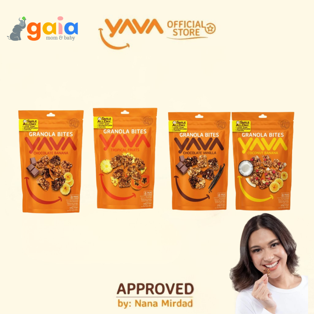 

YAVA Granola Bites 125gr