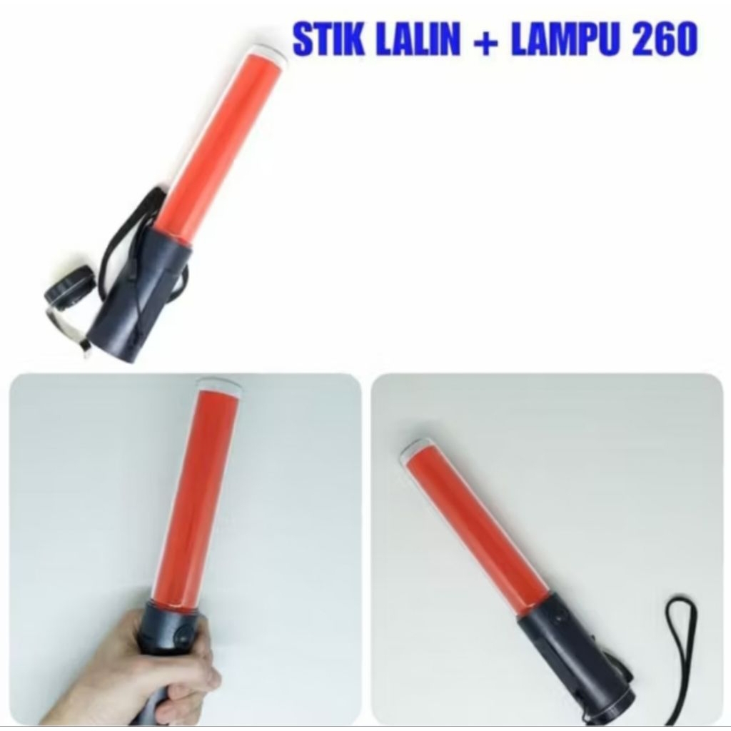 lampu lalin/tongkat atur lalu lalin stik lalin senter 260