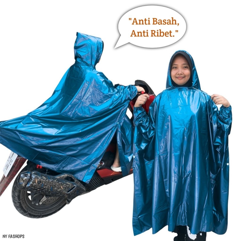 Jas Hujan Tebal Pria/Wanita – Anti Air & Sobek