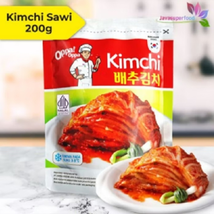 

Java Superfood Kimchi 200gr - 1kg (sawi putih fermentasi makanan khas korea / acar sayuran )
